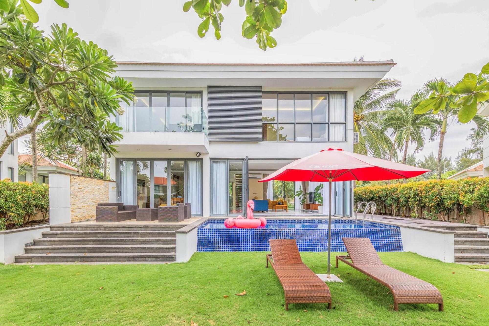 Ocean Villas Danang 4Br Private Pool - Idcwh Exteriör bild